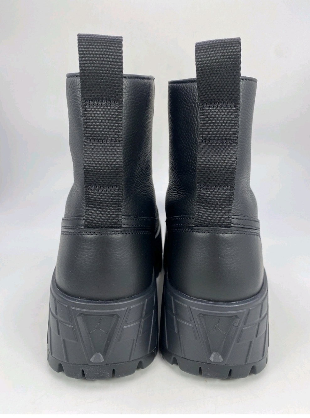 Nike Air Jordan 1 High Brooklyn Triple Black FJ5737-001 Women Size 9 NEW - Picture 3 of 5